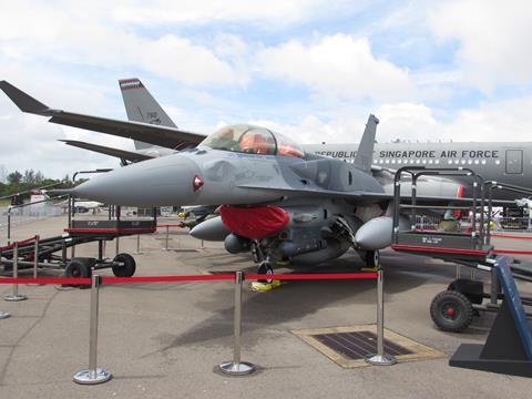 Lockheed Martin F-16D Republic of Singapore Air Force