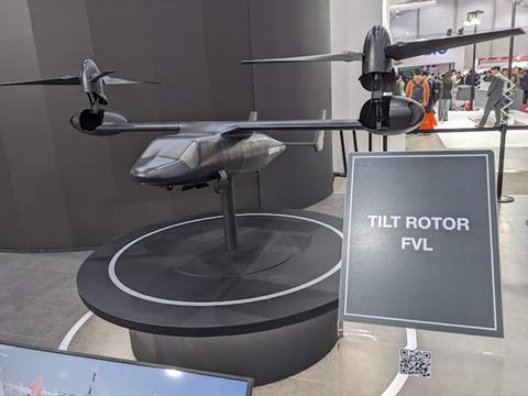 Korean Air's conceptual tiltrotor