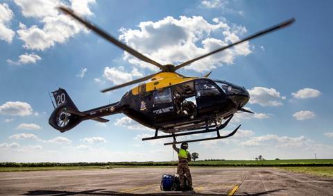 RAF H135 Juno - Crown Copyright