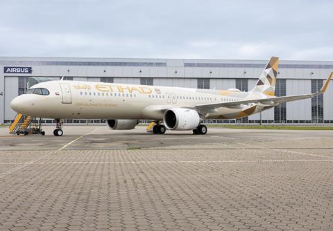 Etihad A321LR-C-Etihad Airways