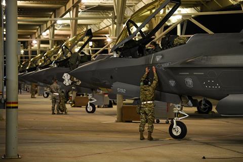 F-35 hill afb middle east deployment