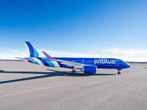 JetBlue A220 new livery