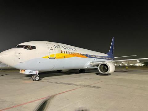 Jet Airways VT-SXE test