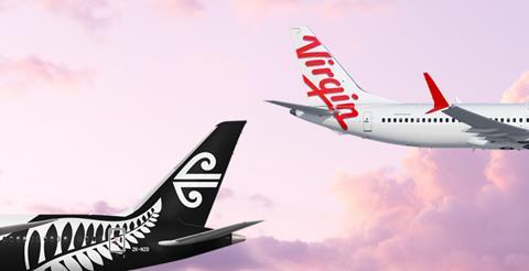 Virgin Australia and Air New Zealand partnership