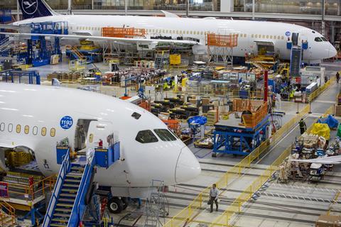 Boeing's North Charleston 787 assembly facility