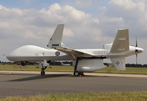 MQ-9B SeaGuardian side view