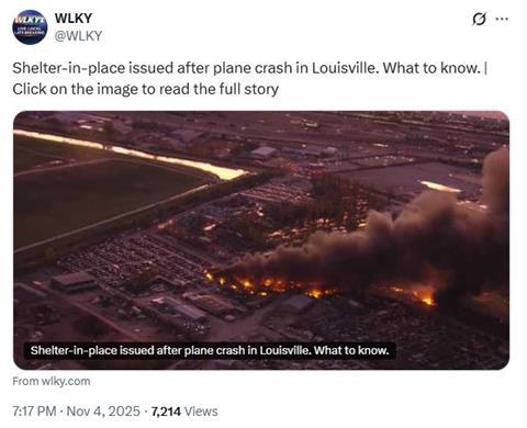 UPS MD-11 Crash Louisville