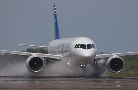 MC-21 water test