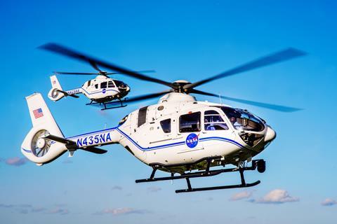 Airbus Helicopters H135 in NASA liverly