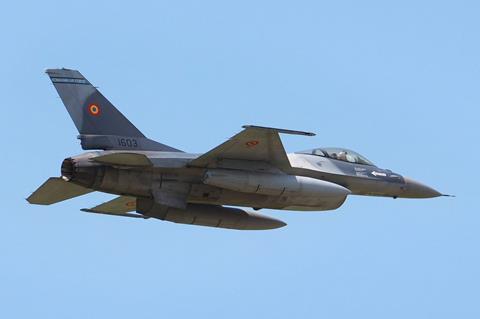 F-16A Romania