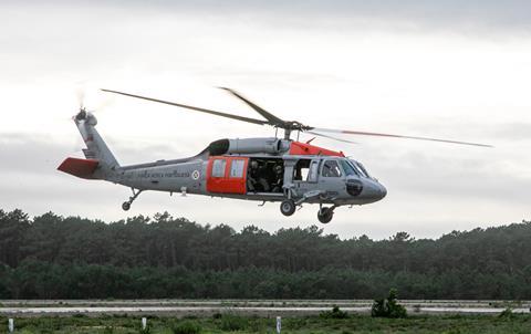 Portuguese air force Black Hawk
