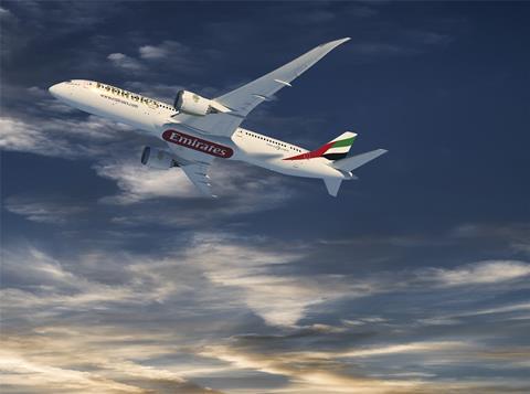 Emirates Orders 30 Boeing 787 Dreamliner Airplanes to Complement 777X family