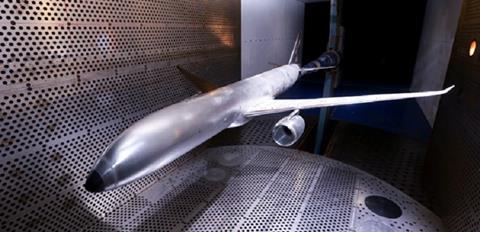 CR929 model windtunnel-c-TsAGI