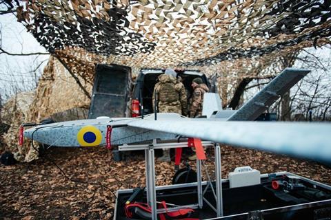 Tekever AR3 UAV in Ukraine