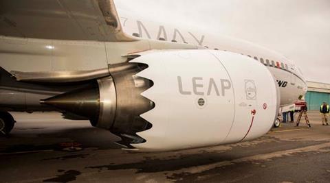 Leap 1-B engine on 737 Max 8