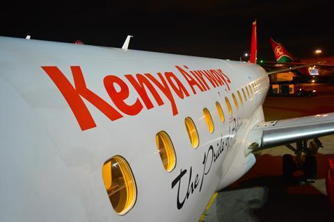 Kenya Airways Embraer 190shutterstock_1618404946