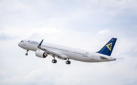 Air Astana A321LR Airbus Sep 2019