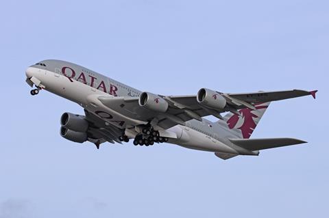Qatar Airways Airbus A380-800