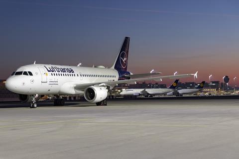 Lufthansa at Munich airport