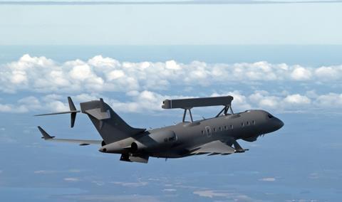 Saab delivers first GlobalEye