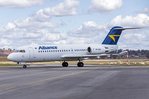 Alliance Airlines Fokker 70