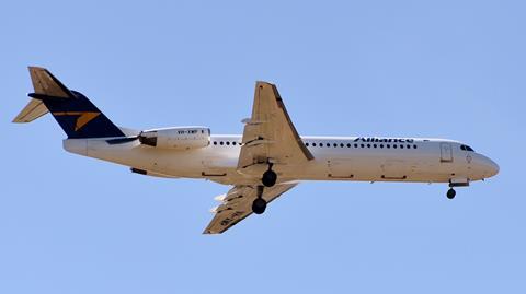 Alliance Airlines Fokker 100