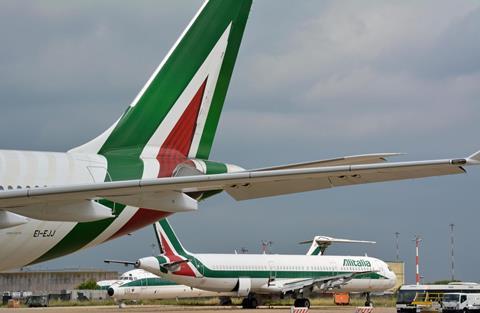 Alitalia aircraft