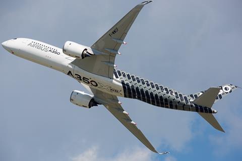 Airbus A350 at Oshkosh