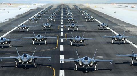 F-35 Elephant walk c USAF