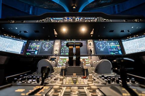 Lufthansa cockpit training