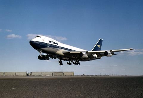 Boeing 747-100 BOAC