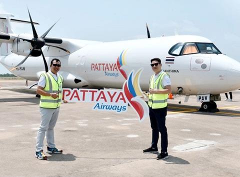 Pattaya first ATR-c-Pattaya Airways