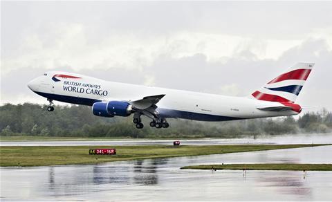 British Airways Boeing 747-8F GSS