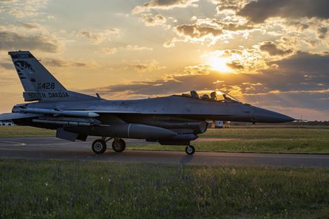 US Air National Guard F-16