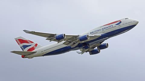 British Airways Union Flag Boeing 747-400