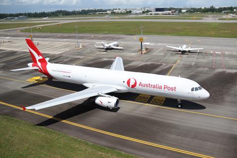 Qantas Australia Post A321P2F ST Engineering/Elbe Flugzeugwerke