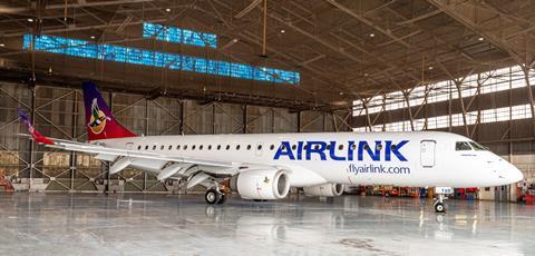 Airlink livery Embraer 190 November 2020