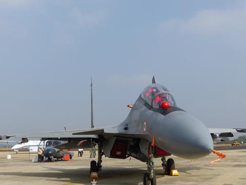 Indian air force Su-30MKI