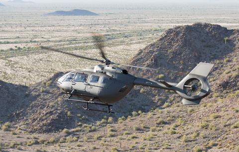Concept image of the Lakota UH-72B, which will enter operation in 2021. Airbus photo.