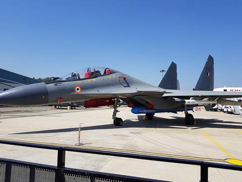 Su-30 MKI with BrahMos