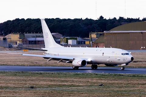 RAF P-8 Poseidon Fulmar 1