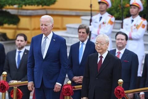 Biden and PM of Vietnam