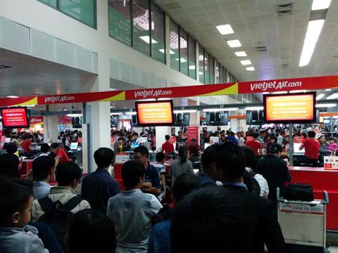 Tan Son Nhat Airport in January 2014