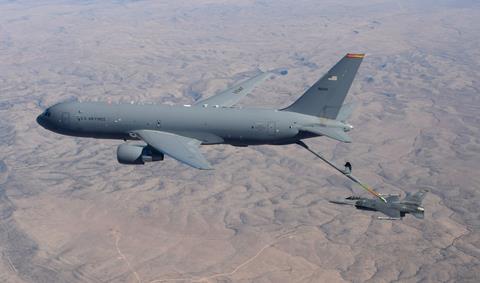 KC-46A F-16