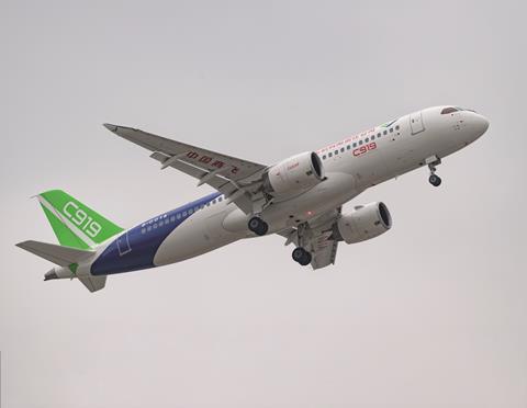 PIC 6 2023 -LEAP -1C's C919 will be in service