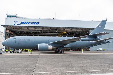 Boeing KC-46 at factory
