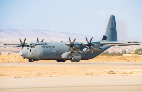 Indian air force C-130J