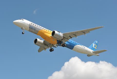 E195-E2 First Flight-c-Embraer