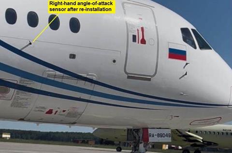 SSJ crash RA-89049-c-Interstate Aviation Committee