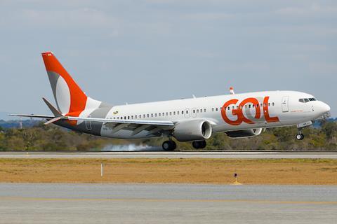 Gol first 737 Max 8